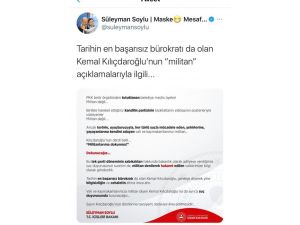 Bakan Soylu’dan Kılıçdaroğlu’na Sert Tepki