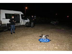 Narenciye Hırsızlarına "Termal Kameralı Drone" Önlemi