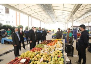 Avsallar kapalı pazar yeri hizmete açıldı