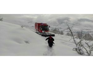 Kalp Krizi Geçiren Hastaya Snowtrack İle Ulaşıldı