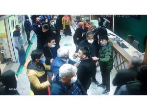 Sağlık Çalışanlarına Saldırı Kameraya Yansıdı