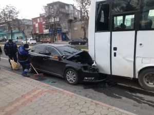 Kahramanmaraş’ta Trafik Kazası: 4 Yaralı