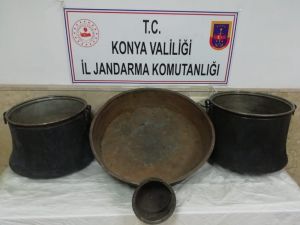 Konya’da Kablo Ve Bakır Kazan Hırsızları Tutuklandı