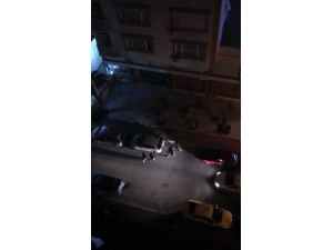 Öfkelerini park halindeki araçtan çıkardılar
