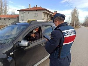 Şuhut’ta Jandarmadan Trafik Denetimi
