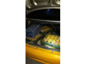 Otomobilden İçki Satarken Yakalandı