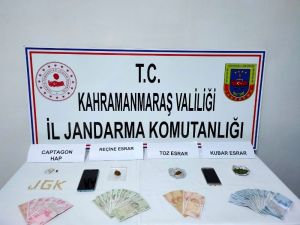 Kahramanmaraş’ta Uyuşturucuya 2 Gözaltı