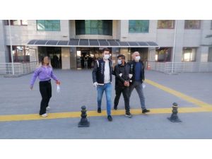 Araçta sızmış halde yakalanan hırsızlık şüphelisi tutuklandı