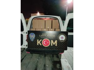 Adana’da 2 Milyon 700 Bin Makaron Ele Geçirildi