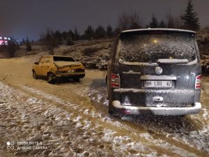 Ankara’da Kar Yağışı Kazaları Da Beraberinde Getirdi: 2 Yaralı