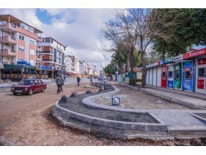 Kafeler Caddesi birinci etabın sonuna gelindi