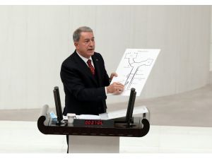 Milli Savunma Bakanı Akar: (Gara Bilgilendirmesi) "Planlanan 50 Hedeften 48’i Vurulmuştur."