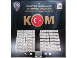 Antalya’da sahte para operasyonunda 5 gözaltı
