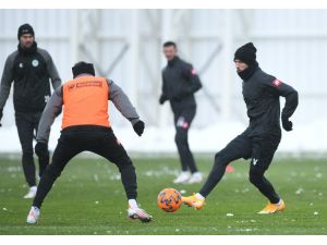 Konyaspor, Yeni Malatyaspor Hazırlıklarını Sürdürdü