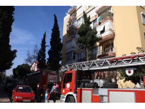 Antalya’da aspiratör yangını korkuttu