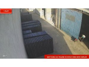 İş Yerlerinden Hırsızlık Anları Güvenlik Kamerasında