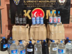 Gaziantep’te Kaçak İçki Operasyonu