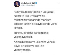 Adalet Bakanı Gül: "Türkiye, Bir Daha Darbe Utancı Yaşamayacaktır"