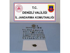 Çivril’de Tarihi Eser Kaçakçısı 1 Kişi Gözaltına Alındı