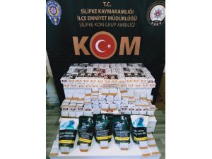 Silifke’de 45 Bin Kaçak Makaron İle Bin 440 Dolu Makaron Ele Geçirildi