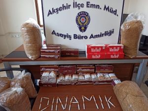 Akşehir’de Tütün Operasyonu