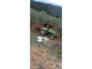 Kullandığı Traktörün Altında Kalan Çiftçi Hayatını Kaybetti