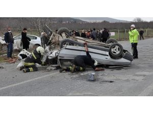 Konya’da Trafik Kazası: 3 Yaralı