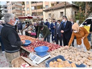 Osmaniye’de Pazar Yerlerinde Korona Virüs Denetimi