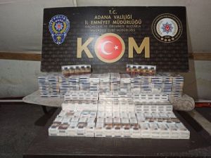 Adana’da Kaçakçılık Operasyonu