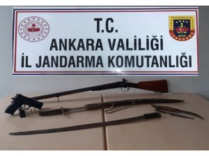 Jandarmadan Silah Kaçakçısına Operasyon: 1 Gözaltı