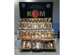 Hatay’da 100 Kilo Kaçak Nargile Tütünü Ele Geçirildi