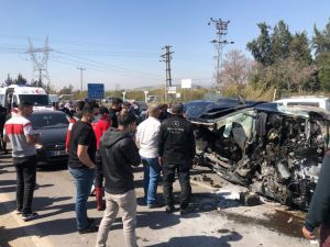 Mersin’de Zincirleme Kaza: 4 Yaralı
