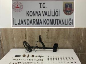 Konya’da 96 Parça Tarihi Eser Ele Geçirildi
