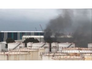 Antalya’da gemi yapım atölyesinde çıkan yangın maddi zarara neden oldu