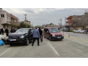Samandağ’da Trafik Kazası