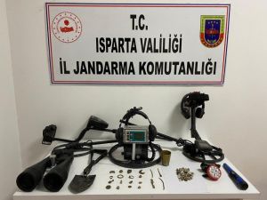 Isparta’da Tarihi Eser Operasyonu: 8 Gözaltı