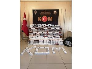 2 Bin 580 Paket Kaçak Sigara Ele Geçirildi
