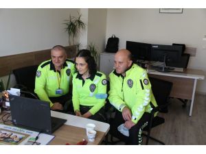 Günde 400 çocuğa online trafik eğitimi