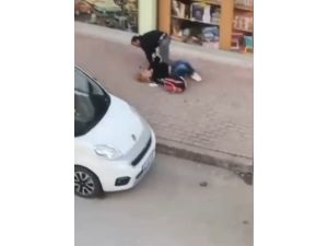 Sokak ortasında öldüresiye dayağa tutuklama