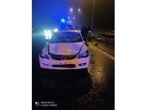 Kaza Yapan Araca Yardıma Gitti Canından Oldu
