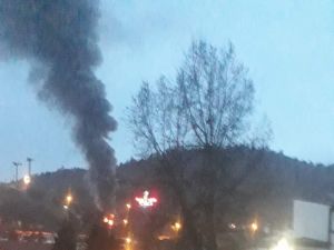 Nallıhan’da Ahşap Ev Alevlere Teslim Oldu