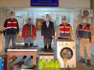 Evden Eşya Çalan Hırsızlar Kıskıvrak Yakalandı