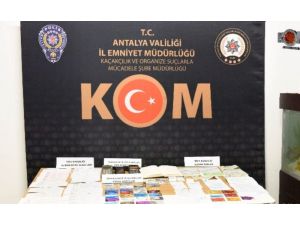 Antalya’da 65 kişiyi mağdur eden 9 tefeci tutuklandı