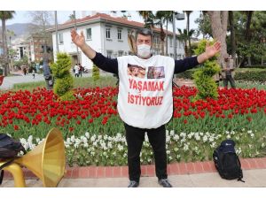 Mersin’den Alanya’ya yürüdü ‘kim bu manyak’ dediler