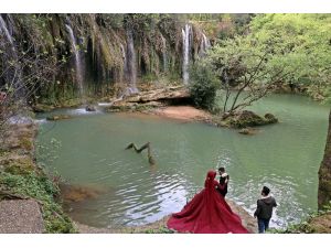 Antalya’nın doğal fotoğraf stüdyosu: Kurşunlu Şelalesi