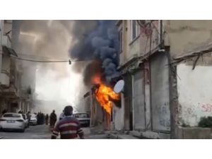 Hatay’da İş Yeri Yangını