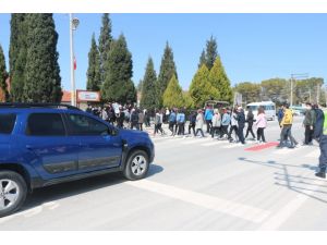 Denizli’de Jandarmadan ’Yayalar Kırmızı Çizgimizdir’ Denetimi