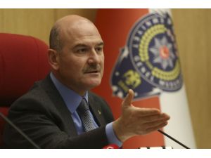 Bakan Soylu, 81 İlin Emniyet Müdürleriyle Video Konferansla Bir Araya Geldi