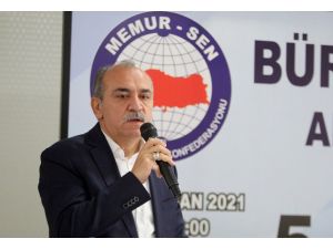 Büro Memur Sen Başkanı Yazgan, Antalya Şubesinin Genel Kuruluna katıldı