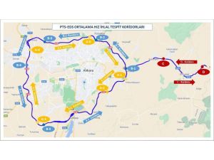 Ankara İli Çevreyolları İle Ankara-kırıkkale Güzergahında 12 Hız Koridoru Oluşturuldu